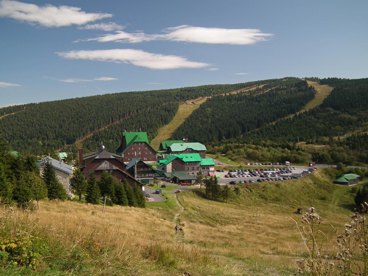 Hotel Cervenohorske Sedlo Loučná nad Desnou Exterior foto